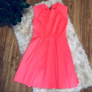 Neon Pink A-line Belle and Sky Dress